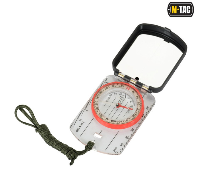 Компас для карт с зеркалом малим M-Tac