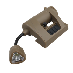 Тактичний ліхтарик на шолом LT-09-T (4 LED)