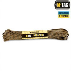 M-TAC ПАРАКОРД 550 TYPE III COYOTE CAMO 15М