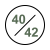40/42