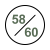 58/60