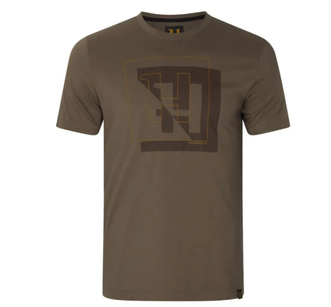 Футболка Harkila H-logo S/S коричнева