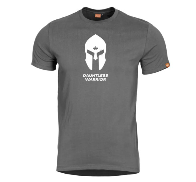 Футболка Pentagon Ageron Spartan Helmet сіра
