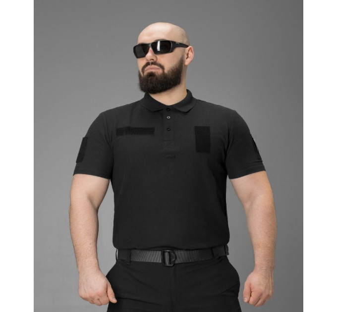 Футболка поло тактична BEZET чорний 