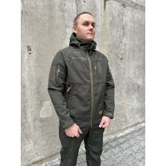 Куртка тактична на пікладці softShell (olive) 48 Куртка тактична на пікладці softShell (olive) 48