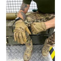 Рукавиці тактичні Mechanix койот 