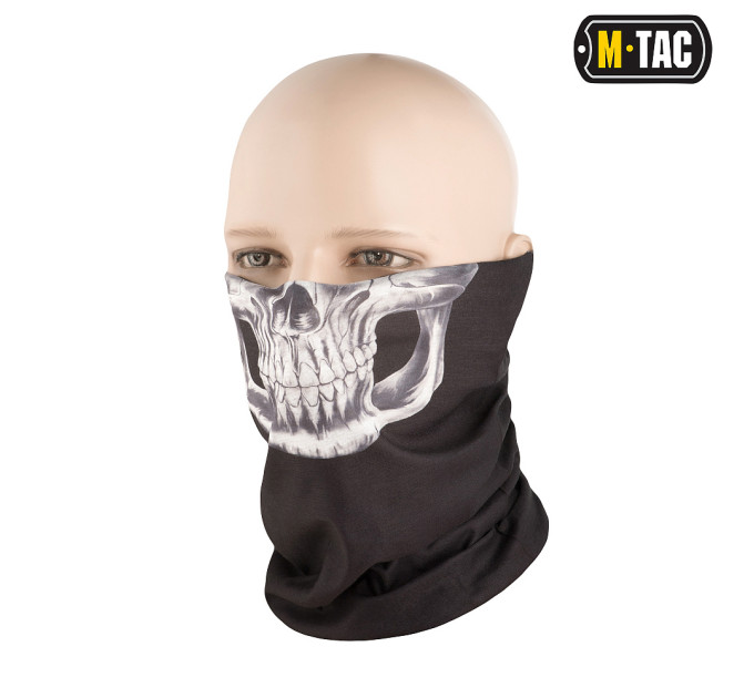 M-Tac шарф-труба полегшений Reaper Skull Black
